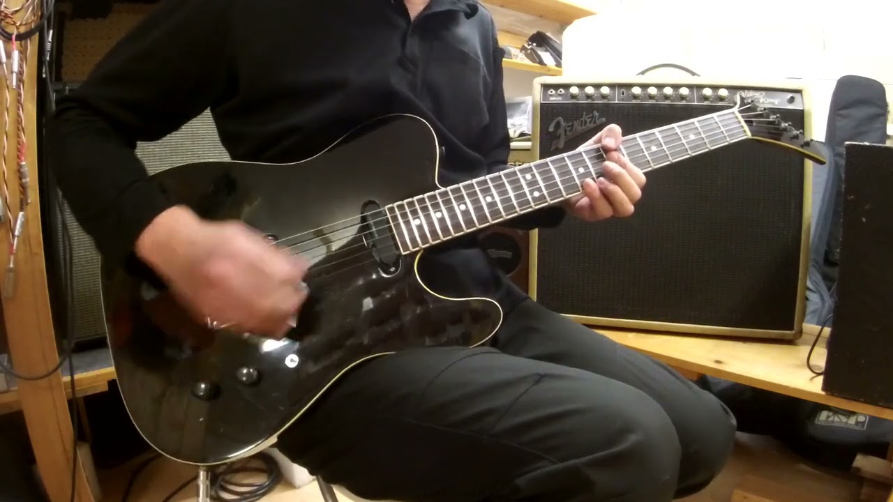 Late 80's Fernandes TEJ-75 Clean - YouTube