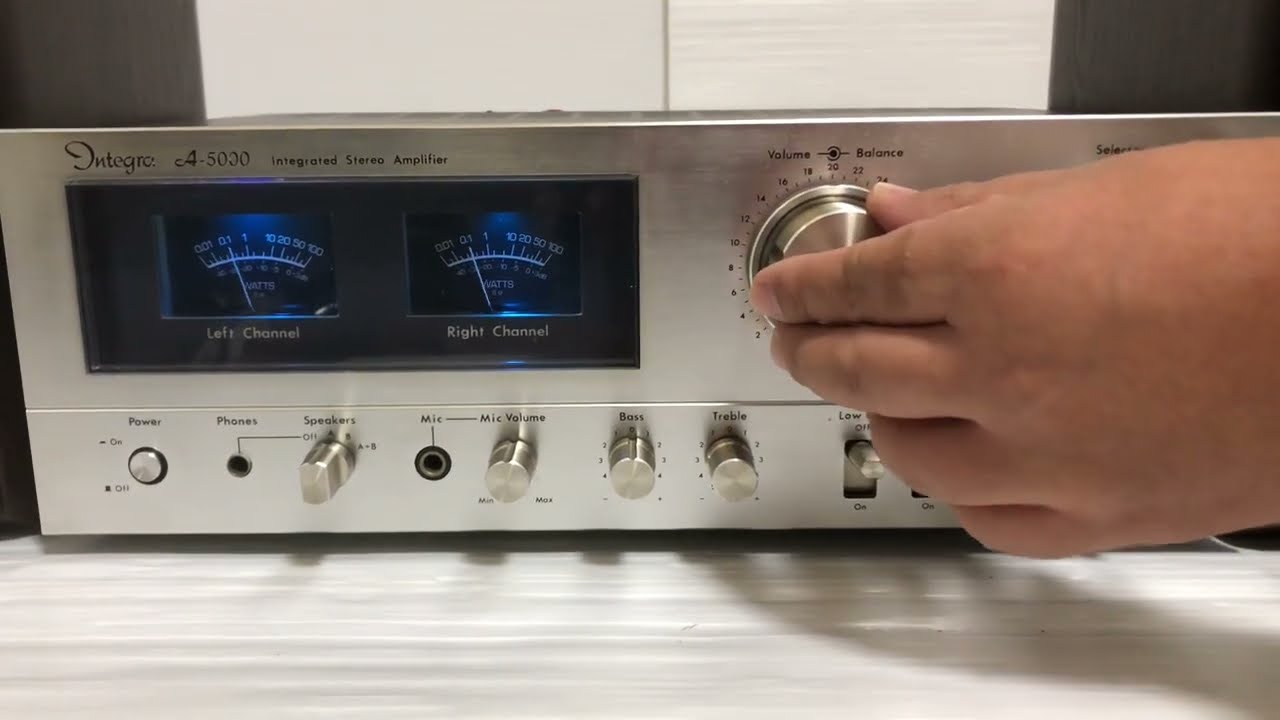 OMKYO プリメインアンプ A-5000 動作確認済み(J56) OMKYO プリメイン