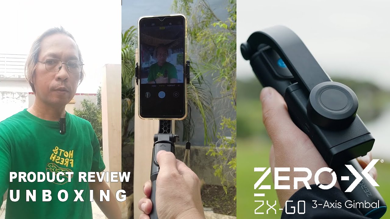 Phone stabilizer review - Zero-X Single Axis Gimbal ZX-G0