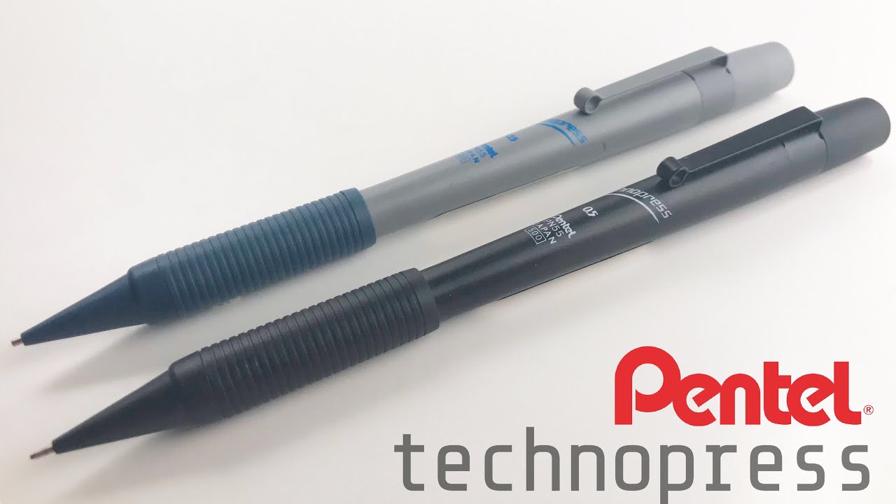 廃盤 貴重 ぺんてる テクノプレス オートマチック機能 シャーペン 0.5