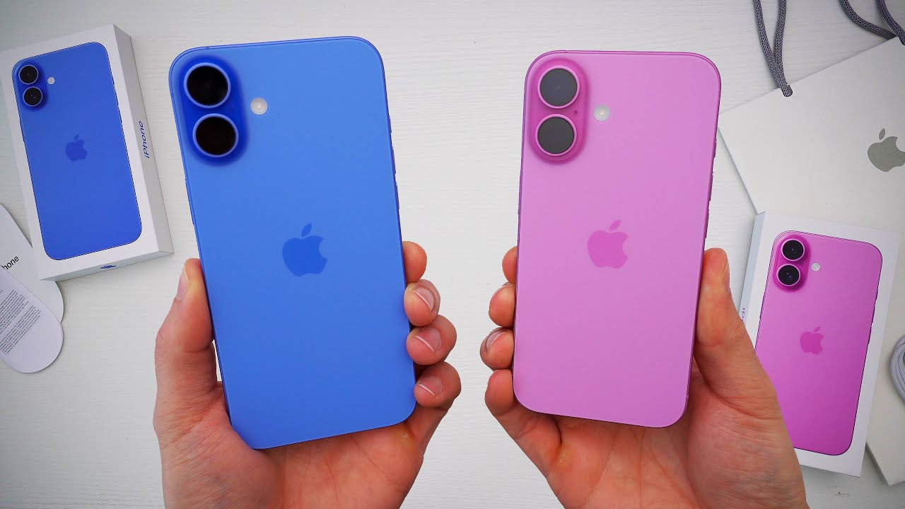 iPhone 16 & 16 Plus Unboxing & First Impressions! (Pink