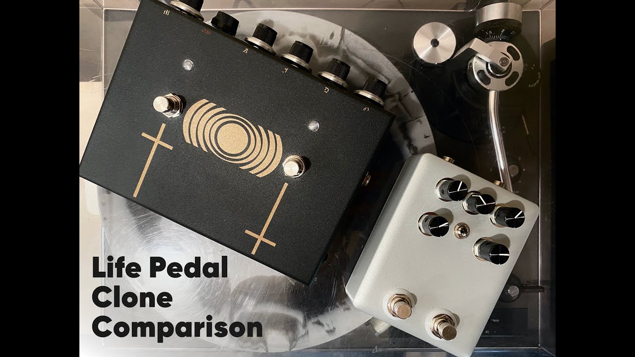 EarthQuaker Devices Life Pedal クローン Life Pedal Clone vs