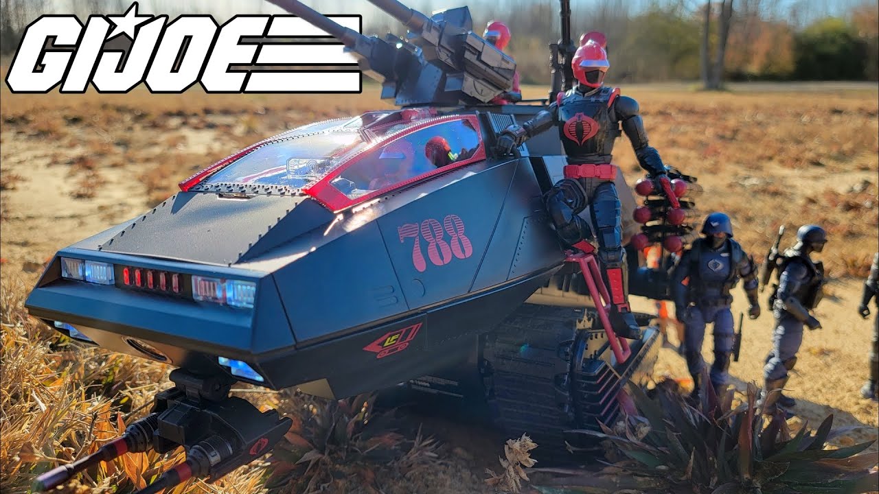 G.I. Joe Classified Series Cobra H.I.S.S. Tank HasLab Hasbro Pulse