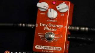 Mad Professor Tiny Orange Phaser - YouTube