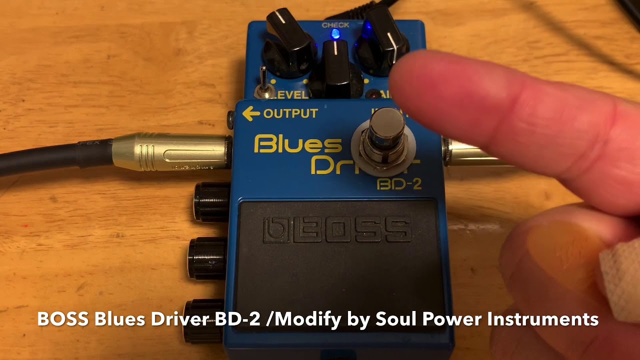 ☆jesus☆soul power instrument BD-2 Mod BOSS BD-2 Blues Driver