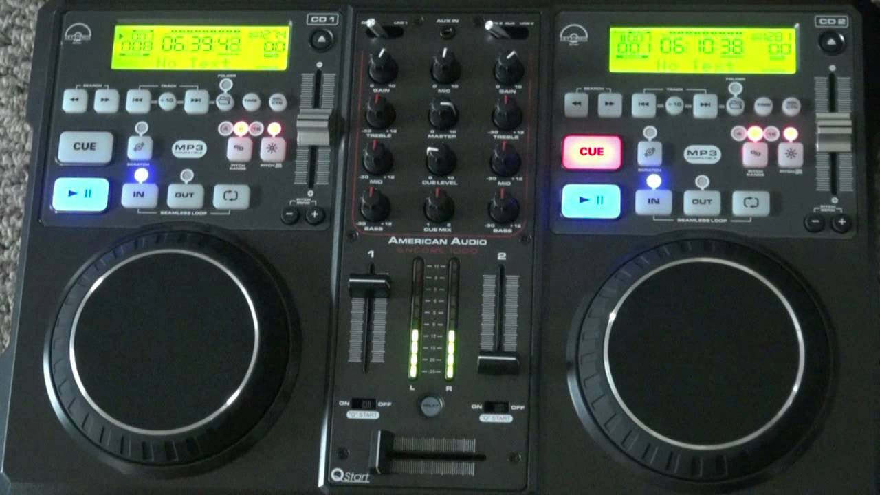 Video 1 , A look at the American Audio MCD 710 and Q-FX PRO - YouTube