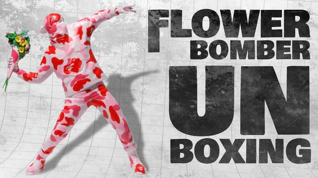 Unboxing: Banksy x BAPE Flower Bomber Figure – The Ultimate