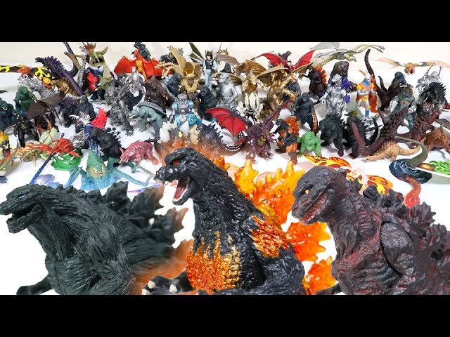 All HG Godzilla types] Shin Godzilla ~ Ani Godzilla ~ Burning