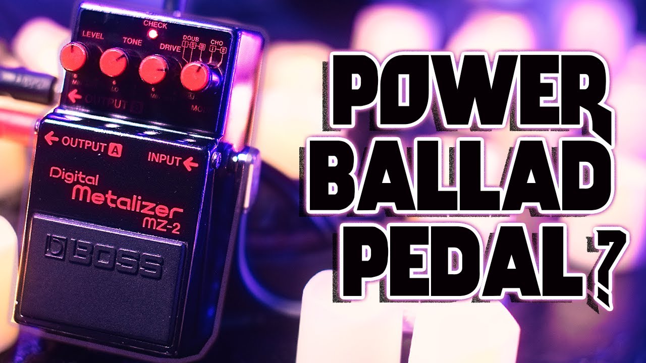 Boss MZ-2 Digital Metalizer - Every Rose Has Its Thorn - YouTube