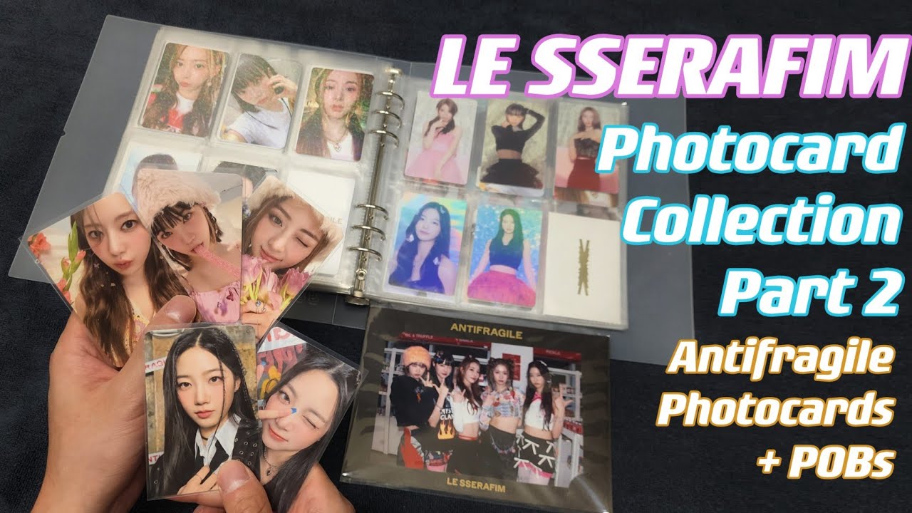 Photocard] LE SSERAFIM Photocard Collection (Part 2) Antifragile