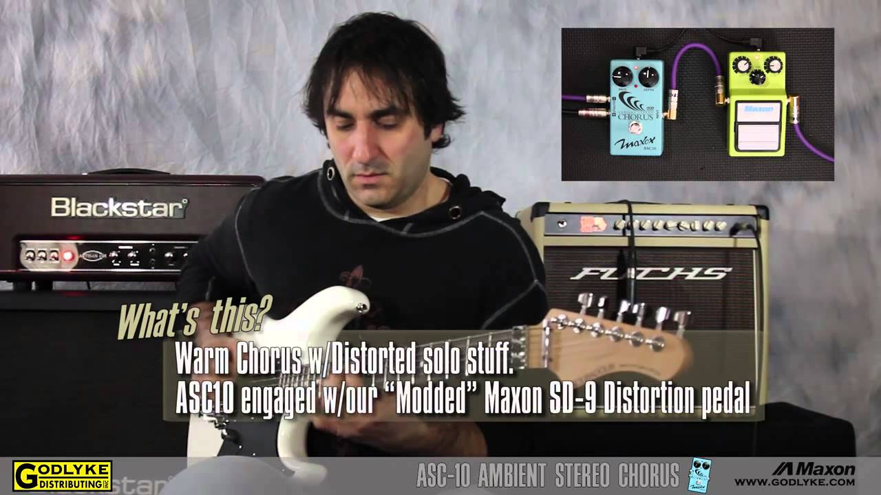 PIMPIN PEDALS' - The Great Maxon ASC10 - Compact Series - Ambient