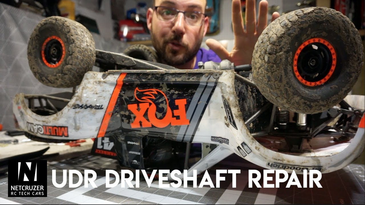 Traxxas UDR Front Driveshaft Repair (the easier way) - Netcruzer
