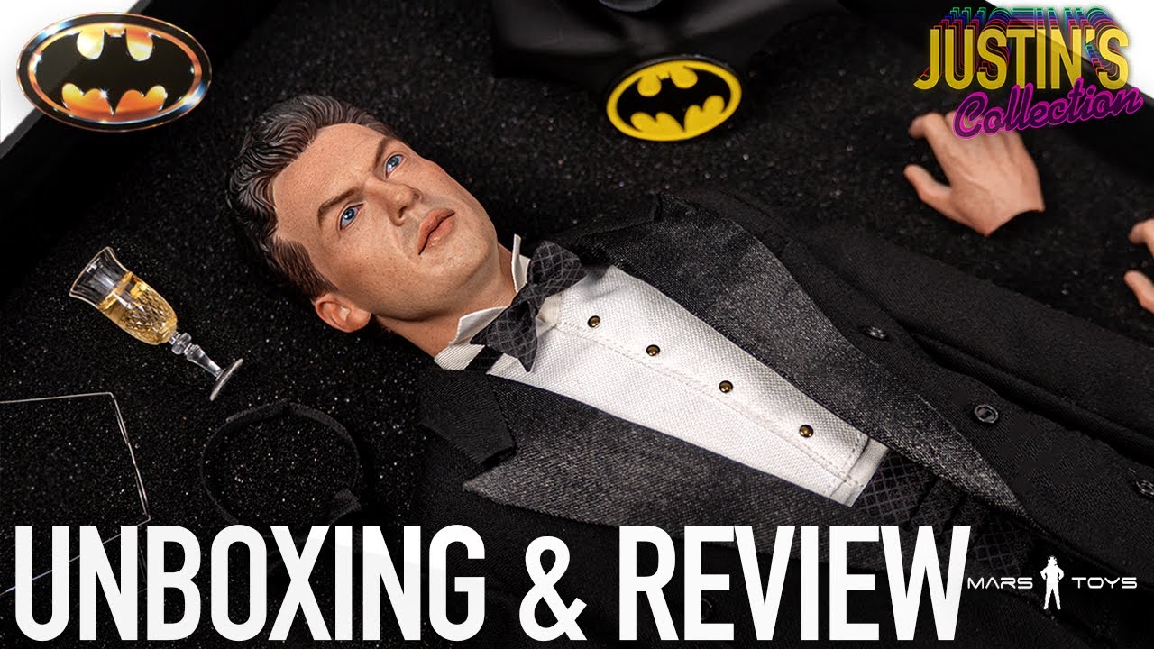 Batman 1989 Bruce Wayne 1/6 Scale Figure Mars Toys Unboxing