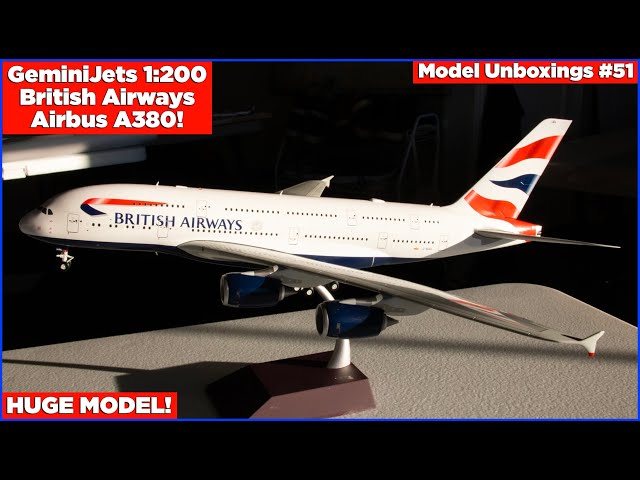 1:200 AIRBUS A380 by GeminiJets: This is MASSIVE! | Model