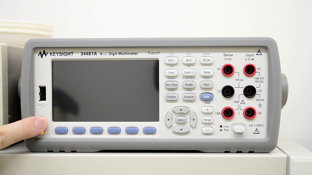 デジタルマルチメータ「34461A」を買ってみた | yoshikiyo Lab