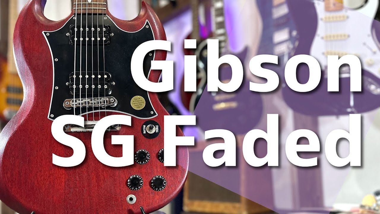 エレキギター紹介】Gibson SG Faded - YouTube