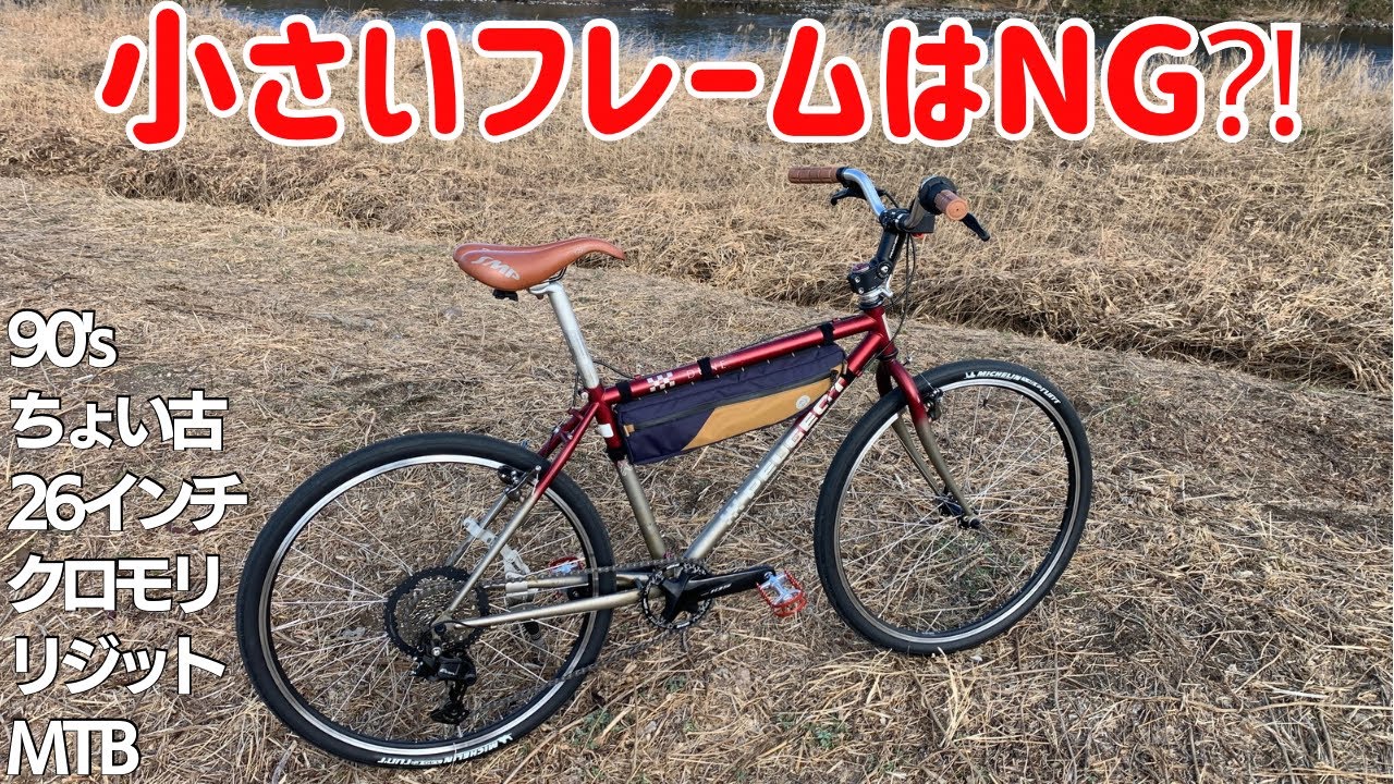 カスタム】適正より小さいフレームサイズの自転車に乗るメリット