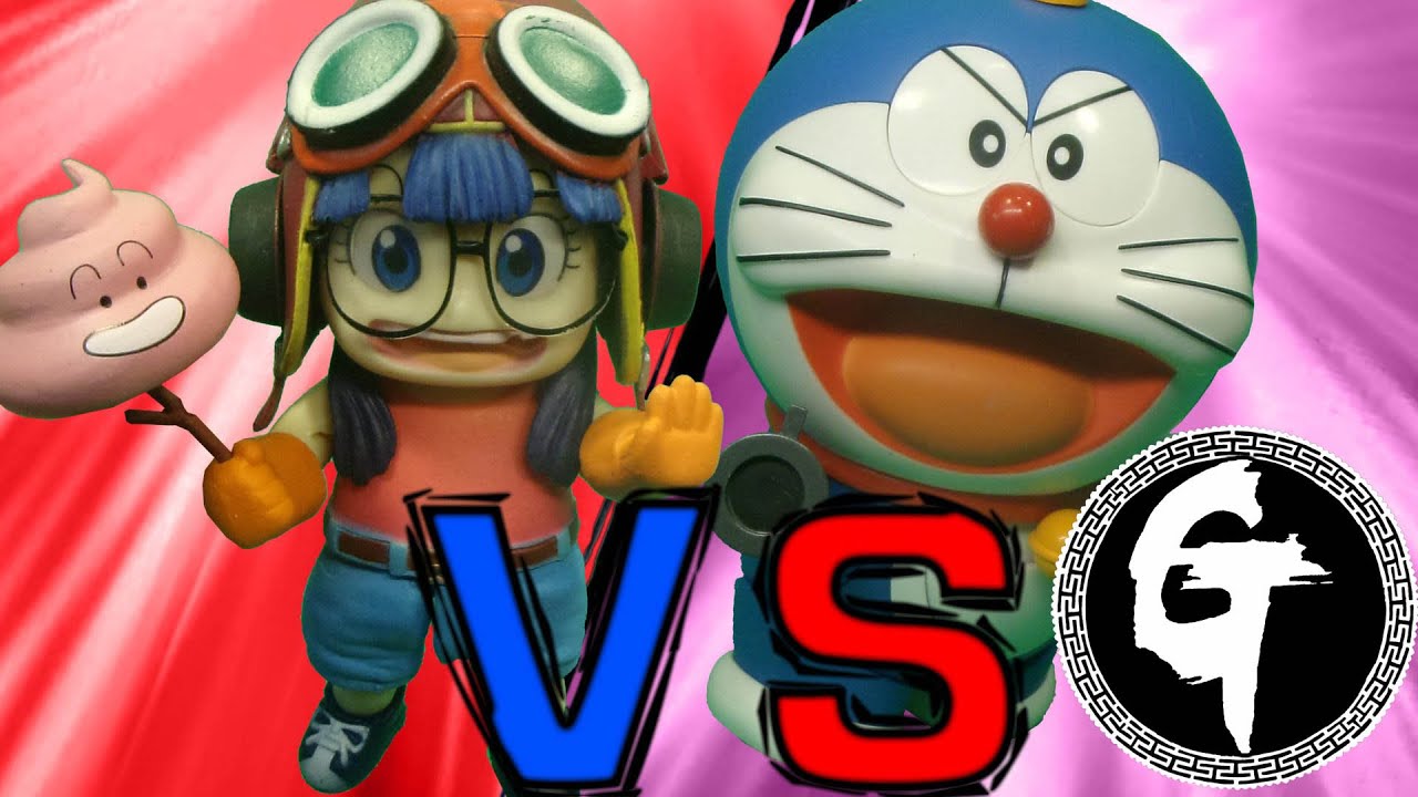 Doraemon vs Arale Norimaki Stop MotionドラえもんVS 則巻アラレ叮噹