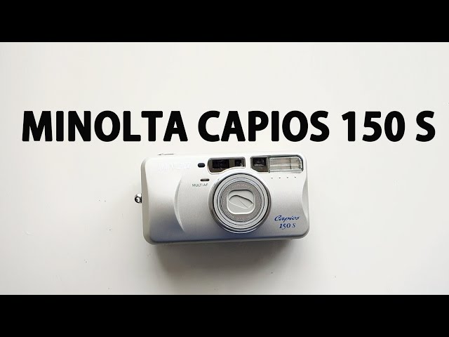 minolta capios 150s film camera review. cheap and gooood!!! 初心者