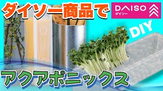 水槽で水耕栽培ができる上部フィルターを自作してみた。百均工作で
