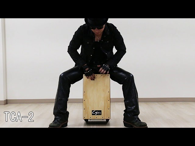 友澤木工製 カホン 比較動画 Cajon TCA-1、TCA-2、TCA-3 short版