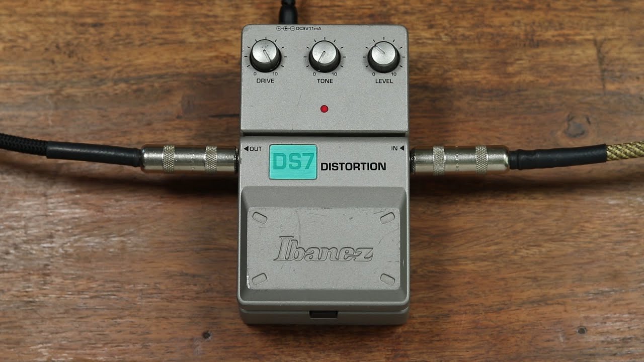 Ibanez DS7 Distortion - YouTube