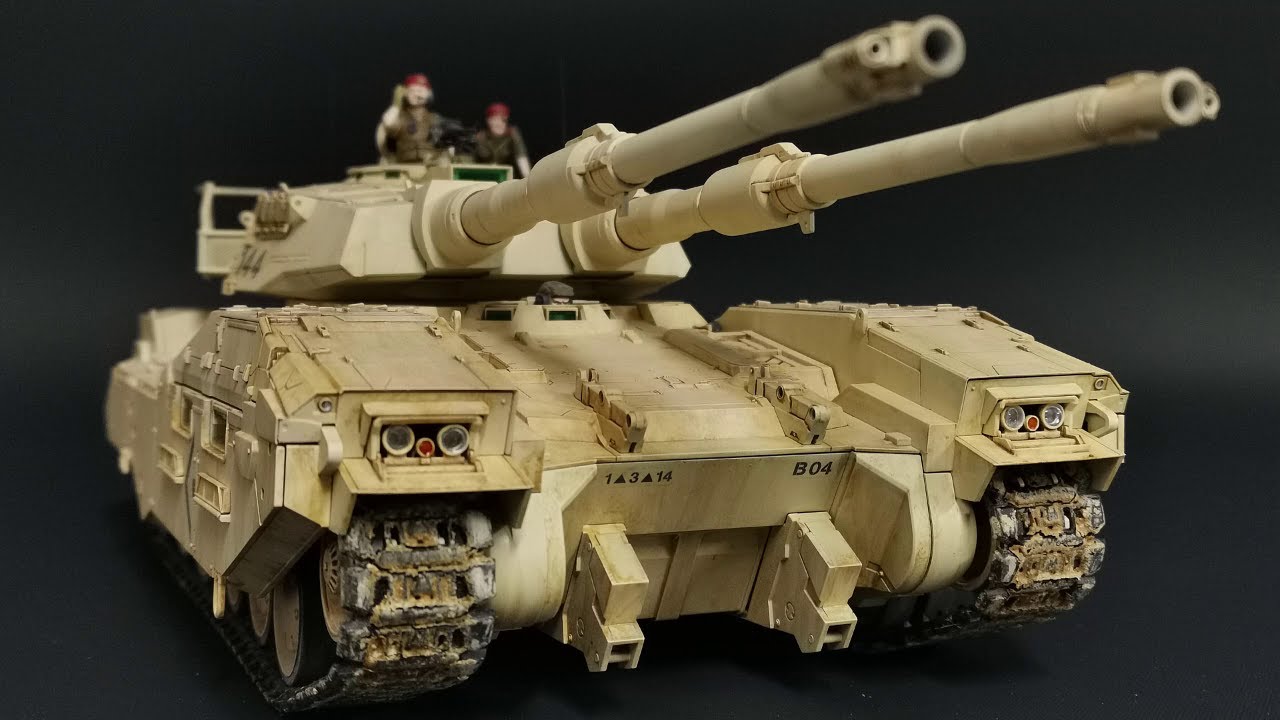 Bandai 1/35 UC Hardgraph EFGF M61A5 Main Battle Tank - Part 4