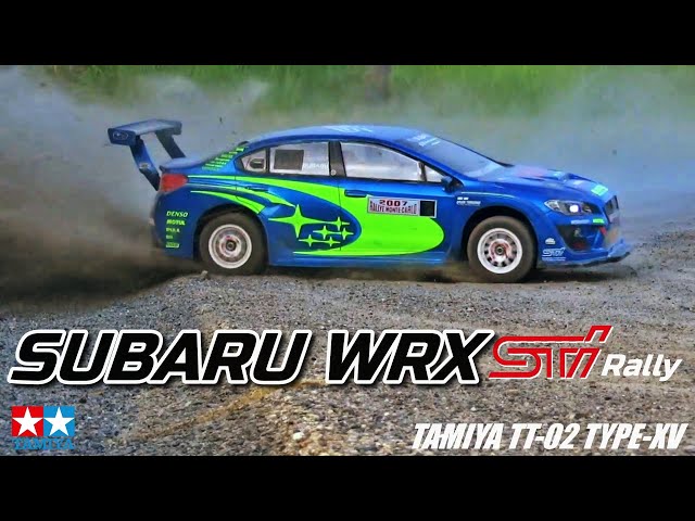 タミヤ TT-02 ラジコンカー SUBARU WRX STI まとめ売り 完成】タミヤ