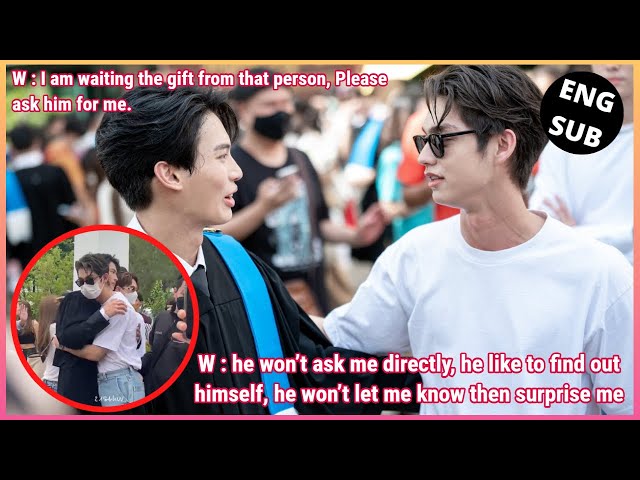 BrightWin] Win waiting for Bright's gift in his Graduation Day