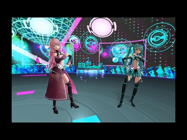 DAIBA de DIVA X 缶バッジ 初音ミク巡音ルカ ビューティ・メドレー