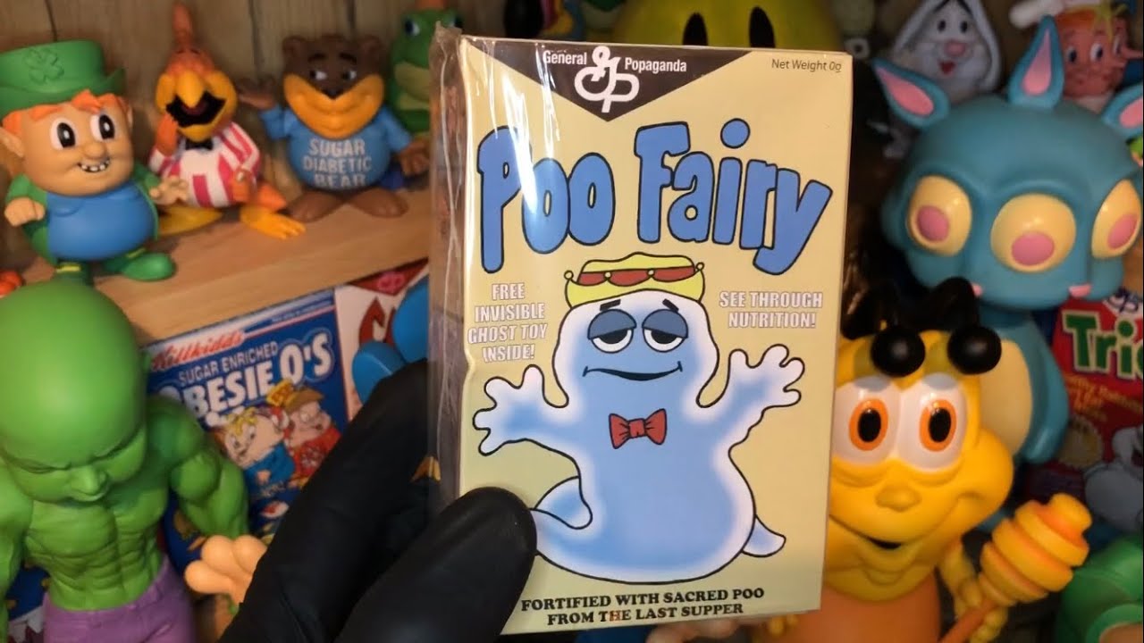 Poo Fairy and the Cereal Killers by Ron English - YouTube