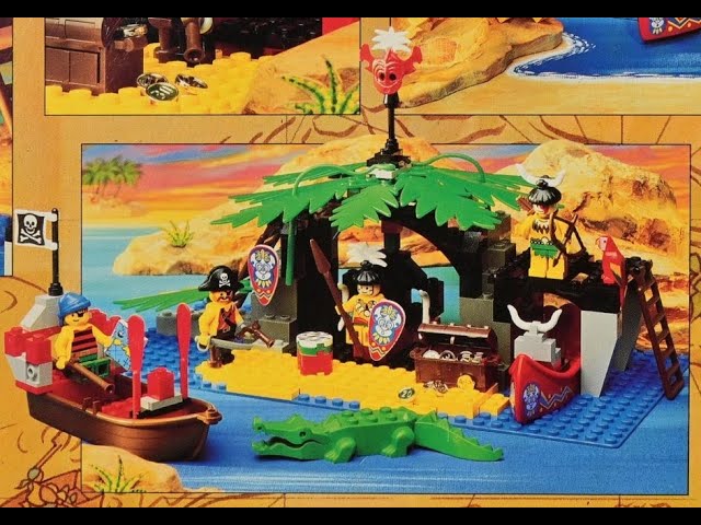 Lego 6264 - an instruction to build alternative model B - YouTube