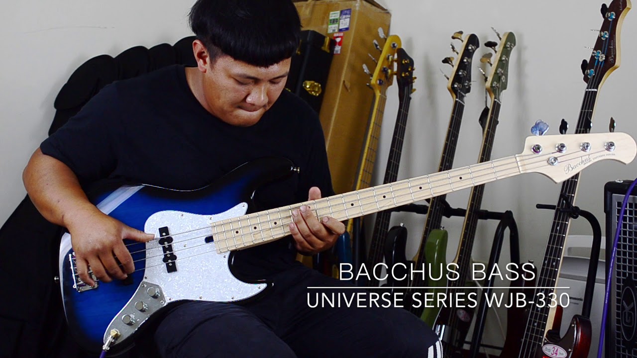 Bacchus Bass Universe Series WJB-330-TBS /電Bass初學首選 - YouTube