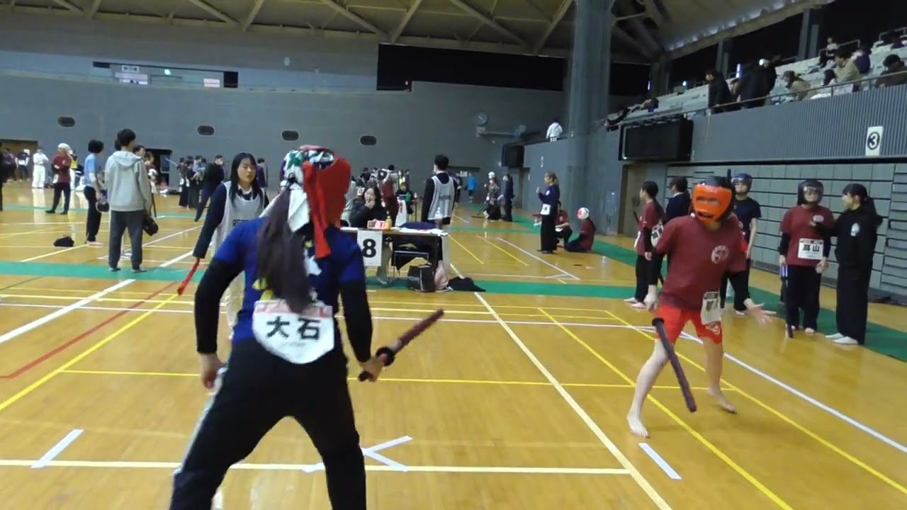 新人女子長剣F th260知久歩羽莉 jf038大石泉穂 - YouTube