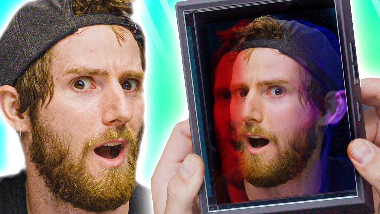 Looking Glass Portrait This Holographic Photo Frame is CRAZY