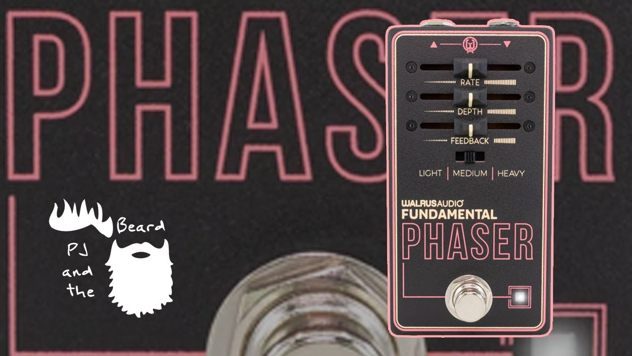 The Walrus Audio Fundamental Series Phaser - YouTube