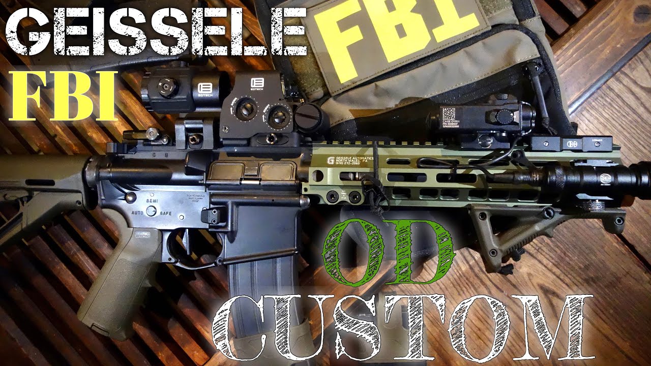 MWS] GEISSELE MK4 FED ODカラーカスタム [FBI HRT] - YouTube
