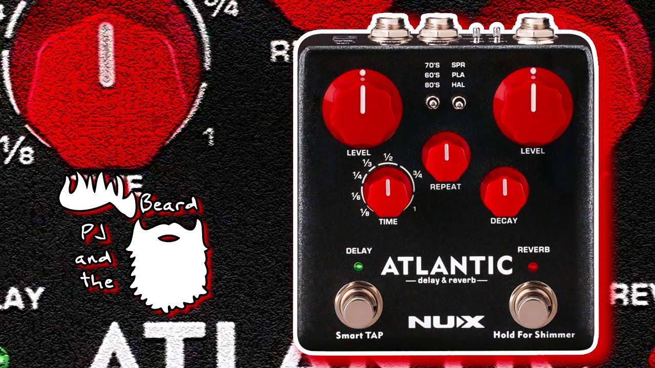 The Atlantic NDR-5 Delay and Reverb by NUX - The Verdugo Series