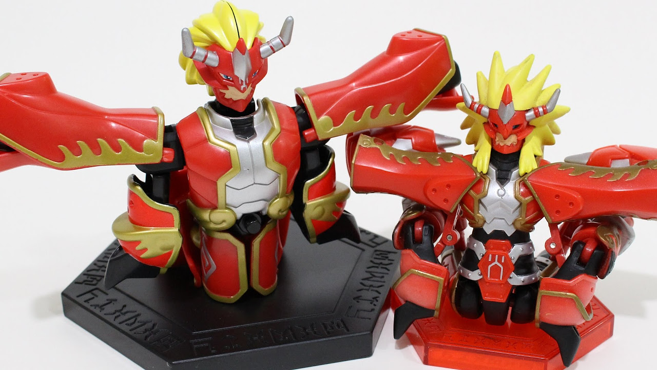 Assembly of Flame Spirits-Human(炎のスピリット-人形の組立)-Digimon