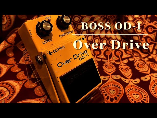 BOSS OverDrive OD-1ジャンク シリアル211100 動作未確認 BOSS
