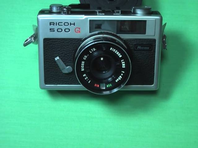 RICOH 500 G フィルムカメラ セット RICOH 500 G フィルムカメラ