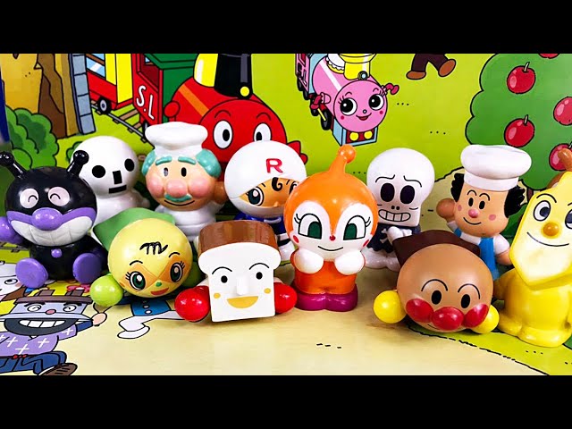 アンパンマン フィギュア だだんだん ジャムおじさん バタコさん