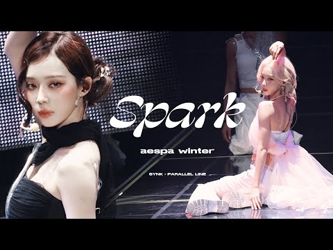240630 & 250316 SYNK PARALLEL LINE 윈터 winter 에스파 aespa Spark