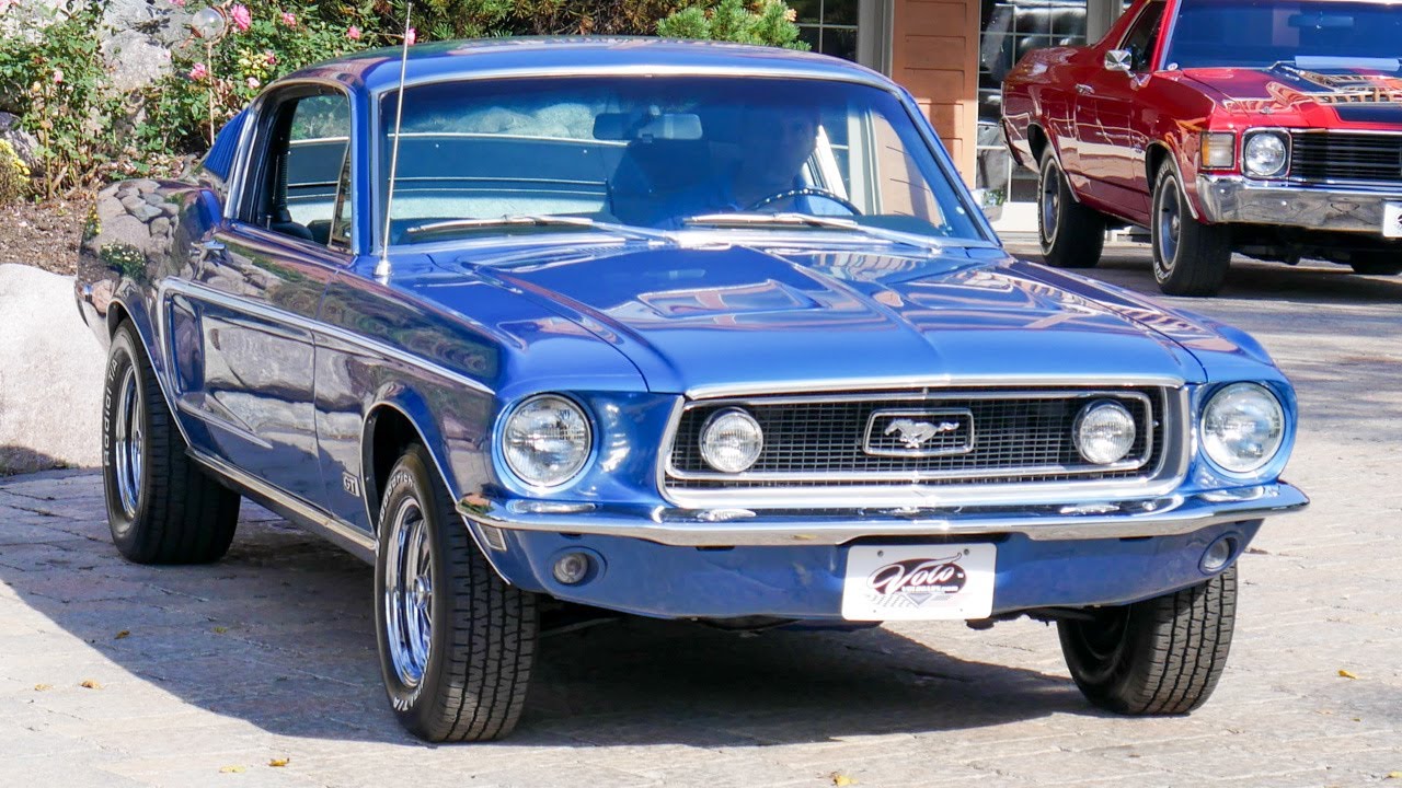 V18182 - 1968 Ford Mustang - YouTube
