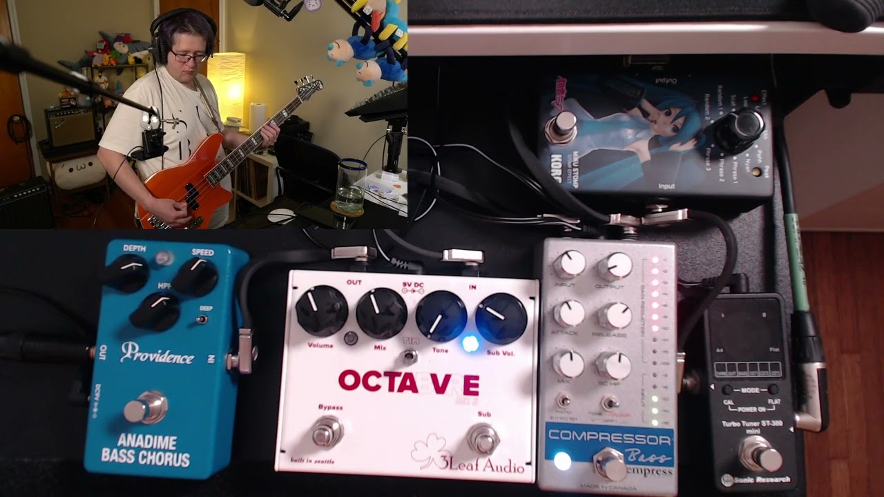 Providence Anadime Bass Chorus - One-Shot Bass Demo - YouTube