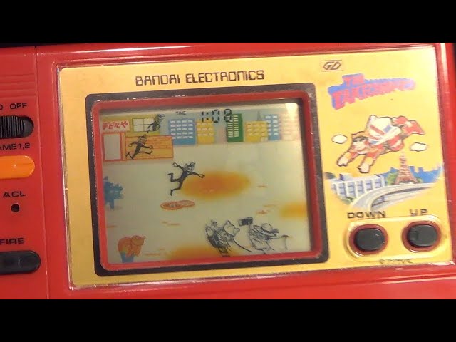レトロ 液晶ゲーム】タケちゃんマン バンダイ ゲームデジタル