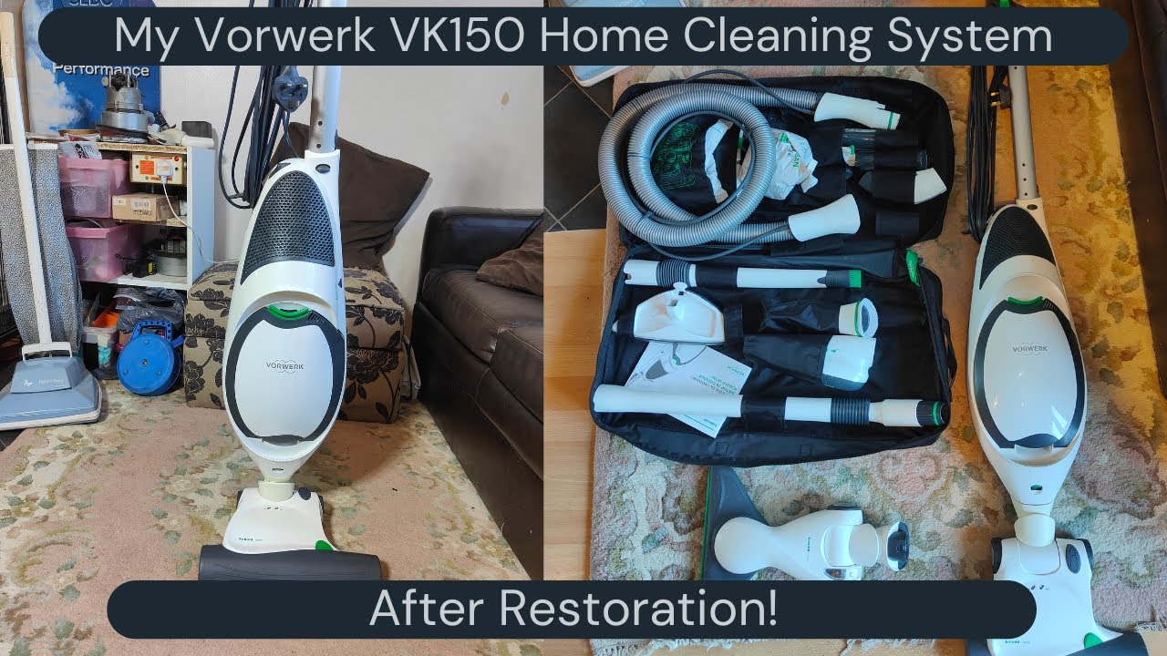 Vorwerk VK150 Home Cleaning System - After Refurbishment! - YouTube