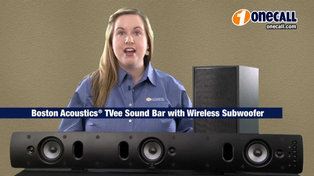 Closer Look: Boston TVee Soundbar - YouTube