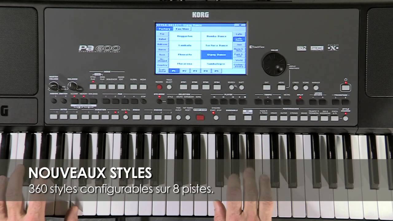 Pa600 - PROFESSIONAL ARRANGER | KORG (Japan)