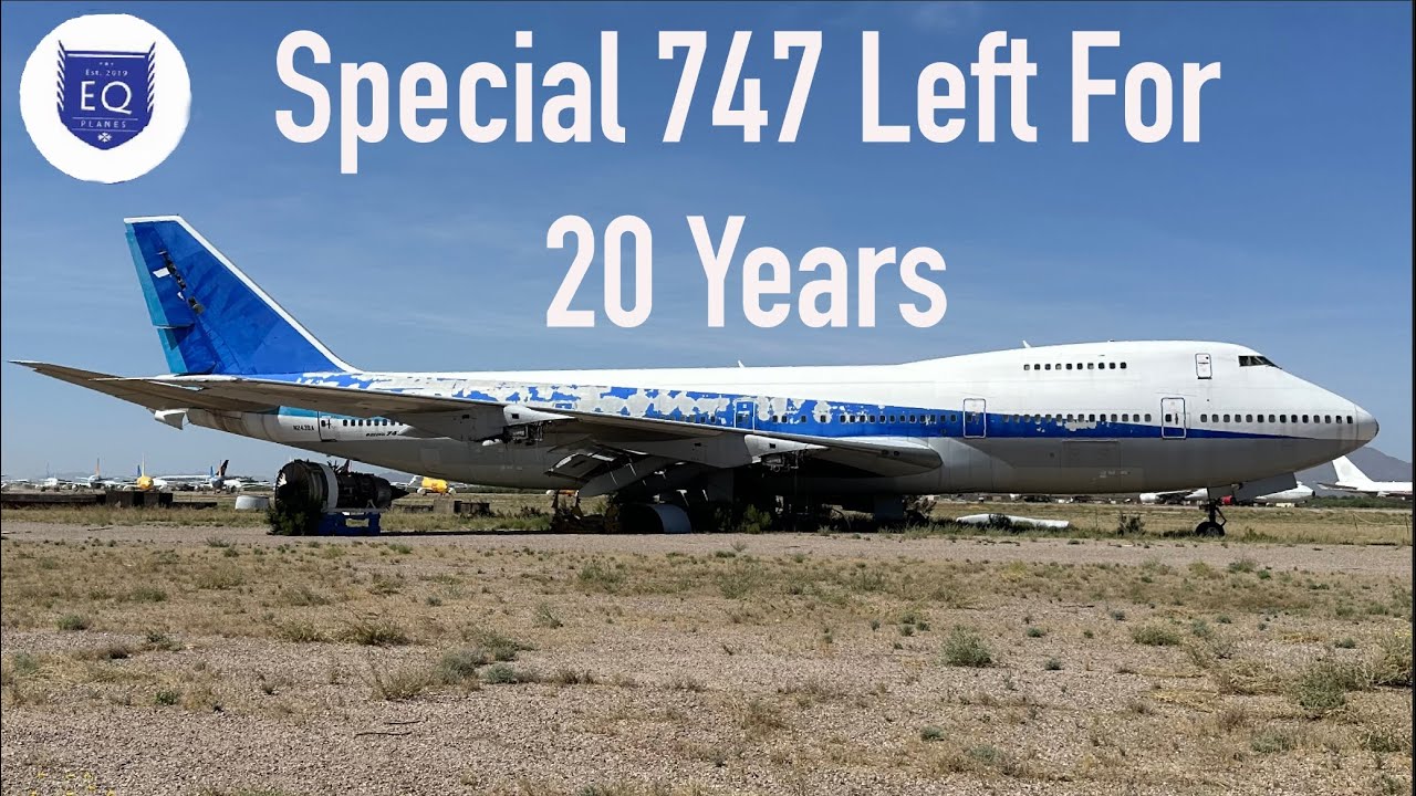 Exploring a Massive Rare And Abandoned Japanese ANA Boeing 747 100